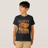 Glizzy Gobbler Grappige Wiener Worsten Meme Bootle T-shirt (Voorkant volledig)