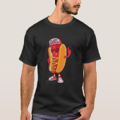 Glizzy Gobbler Hot Dog Eating Meme T-shirt (Voorkant)