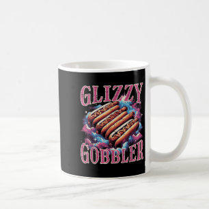 Glizzy Gobbler Hotdogs Funny Meme Food Mannen Vrou Koffiemok
