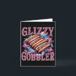 Glizzy Gobbler Hotdogs Grappige Meme Eten Mannen V Kaart<br><div class="desc">Glizzy Gobbler Hotdogs Grappige Meme Eten Mannen Vrouwen Jongens Meisjes</div>