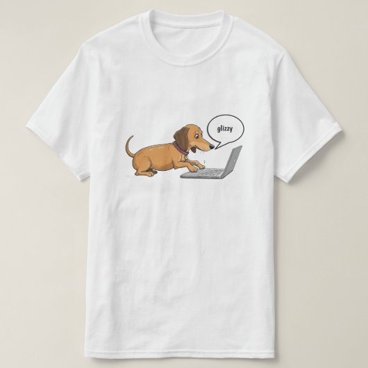 Glizzy Hot Dog T-shirt (Design voorkant)