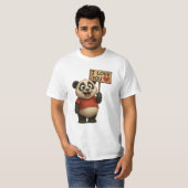 Glizzy, Panda & Polar Beer Gang T-shirt. T-shirt (Voorkant volledig)