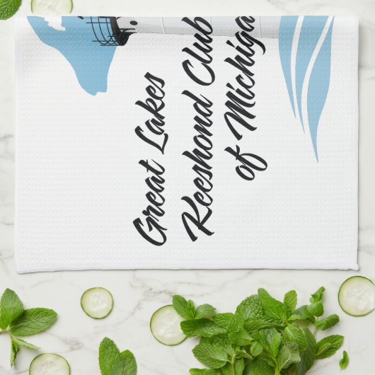 GLKCM-koopwaar Theedoek (Gevouwen)