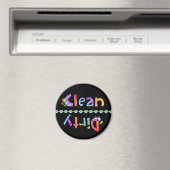 Glo Kinder Clean Dirty Vaatwasser Magnet (Insitu (Vaatwasser))