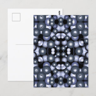 Globaal Concentrisch Cirkel Orbitale Abstracte Kun Briefkaart