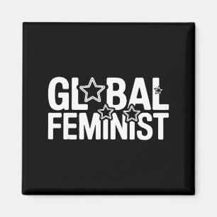 Globaal Feministisch Gelijkheid Empowerment Protes Magneet