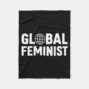 Globaal Feministisch Vrouwen Empowerment Gelijkhei Fleece Deken