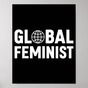 Globaal Feministisch Vrouwen Empowerment Gelijkhei Poster