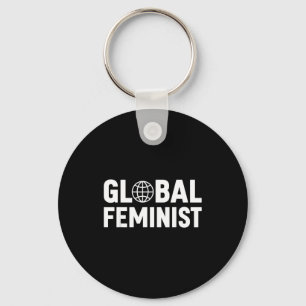 Globaal Feministische Vrouwen Empowerment Gelijkhe Sleutelhanger