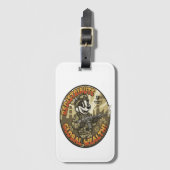 Globaal Rijke Das Bagage Label (Voorkant (verticaal))