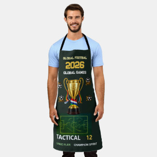 Globaal Voetbal: 2026 Globaal Spelen Tactisch 12 V Schort