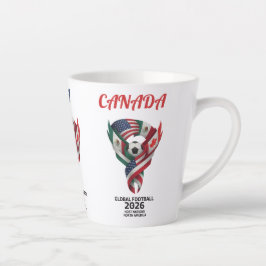 Globaal Voetbal Noord-Amerika 2026  Latte Mok