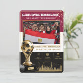 Globaal Voetbalherinneringen 2026 Kaarten (Staand voorkant)