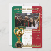 Globaal Voetbalherinneringen 2026 Kaarten (Voorkant)