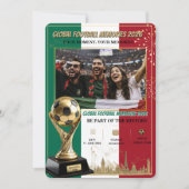 Globaal Voetbalherinneringen 2026 Kaarten (Voorkant)