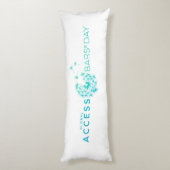 Global Access Bars Day Limited Edition Pillow Lichaamskussen (Achterkant (Verticaal))