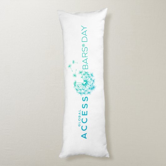 Global Access Bars Day Limited Edition Pillow Lichaamskussen (Achterkant (Verticaal))
