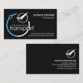 Global Airways Transport Satellite Aviation Visitekaartje (Voorkant / Achterkant)