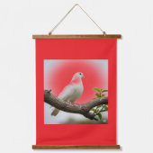 "Global Charm – Artisan Wall Tapestry from India" Hangend Wandkleed (Voorkant)