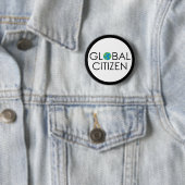 Global Citizen Button. Ronde Button 5,7 Cm (In situ)
