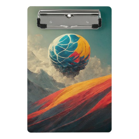 Global Cloud Mini Klembord (Voorkant)