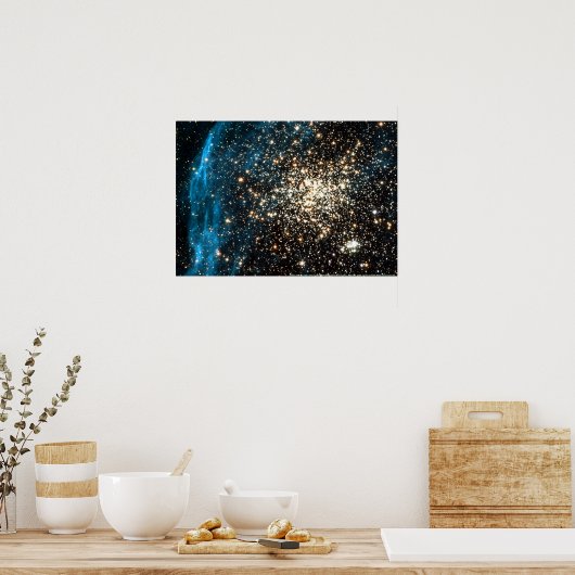 Global Cluster NGC 1850 Poster (Keuken)