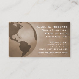 Global Commerce Americas Branch Corporate Visitekaartje