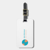 Global Communications Icon Bagagelabel (Voorkant verticaal)