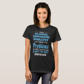 Global Compensation Analyst T-shirt (Voorkant volledig)