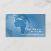 Global Corporate EMEA Europe Midden-Oosten Visitekaartje (Achterkant)