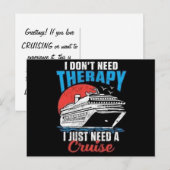 Global Cruise Lovers Club | Officiële post Kaart (Voorkant / Achterkant)