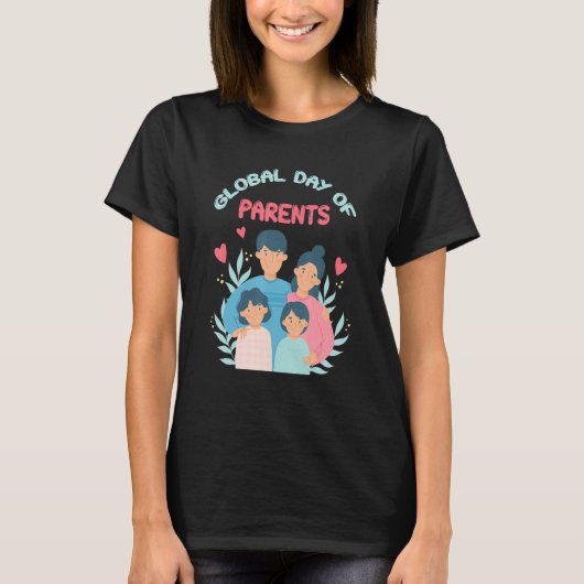 Global Day Of Parents June 1 United Nations T-shirt (Voorkant)