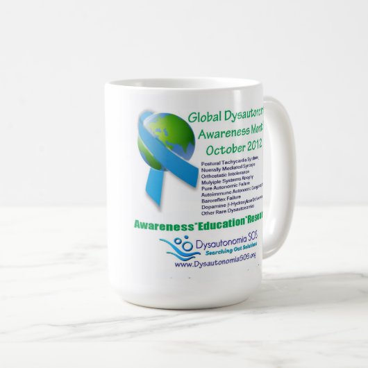 Global Dysautonomia Awareness Month 2012 MOK (Voorkant rechts)