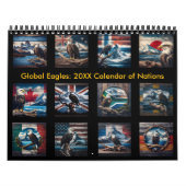 Global Eagles: 2025/2026 Agenda van de Naties Kalender (Hoes)
