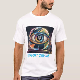 Global Eye Oekraïne United24 Support T-shirt