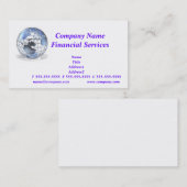 Global Financial Services Visitekaartje (Voorkant / Achterkant)