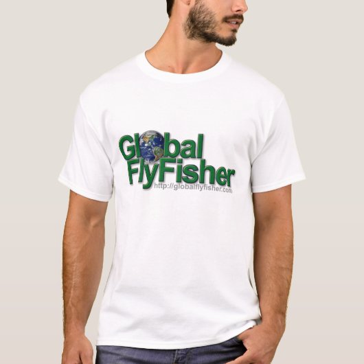 Global FlyFisher logo T-shirt (Voorkant)