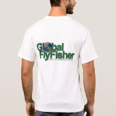 Global FlyFisher logo T-shirt (Achterkant)