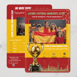 Global Football Memories 2026 Kaarten