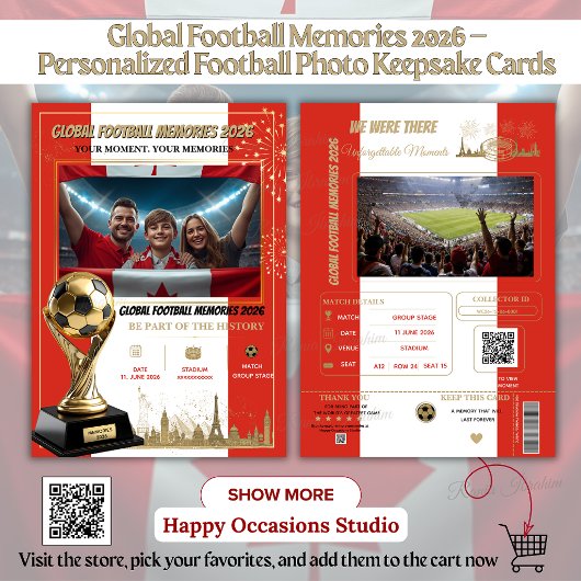 Global Football Memories 2026 Kaarten