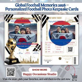 Global Football Memories 2026 Kaarten