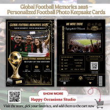 Global Football Memories 2026 Kaarten