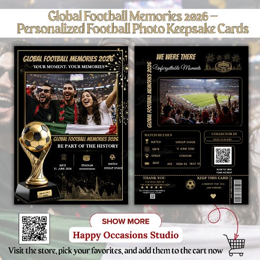 Global Football Memories 2026 Kaarten