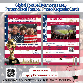 Global Football Memories 2026 Kaarten