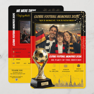 Global Football Memories 2026 Kaarten