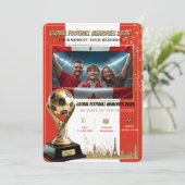 Global Football Memories 2026 Kaarten (Staand voorkant)