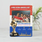Global Football Memories 2026 Kaarten (Staand voorkant)