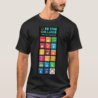 Global Goals Poster UN SDGs 2030 Poster United N T-shirt