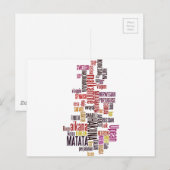 Global Groove: Hakuna Matata in elke taal Briefkaart (Voorkant / Achterkant)