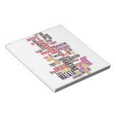 Global Groove: Hakuna Matata in elke taal Notitieblok (Schuin)